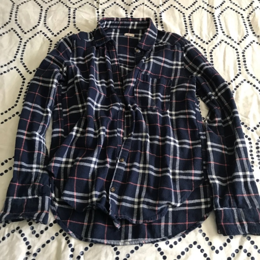 Hollister Plaid Flannel